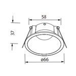 Lampa wpuszczana Mantra Kiel 8660MA - zdjęcie dodatkowe 2