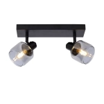 Lampa sufitowa czarny 2xE14 spot BJORN 77979/02/30 Lucide - zdjęcie dodatkowe 1