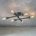 kinkiecik.pl Lampa sufitowa Pipe 6LT Semi Flush 78763 ENDON