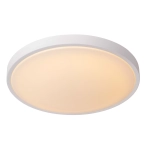 DASHER Lampa sufitowa Ø 41 cm LED 1x24W 2700K IP44 Czujnik ruchu i dzień/noc biały 79110/40/31 Lucide - zdjęcie produktu