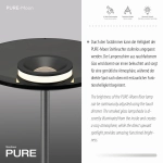 Lampa podłogowa Pure Moon Szara 594-15 Paul Neuhaus