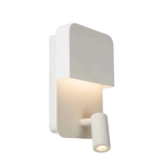 Kinkiet BOXER LED 3000K With USB charging point biały 79200/08/31 Lucide - zdjęcie produktu