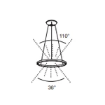Lampa wisząca Mantra Riumar 8676MA - zdjęcie dodatkowe 4