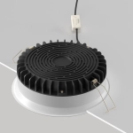 Lampa wpuszczana Okno 3000-4000-6000K 1x24W 100° DL055-24W3-4-6K-W Maytoni - zdjęcie dodatkowe 3