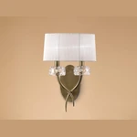 Lampa ścienna Mantra Loewe Antique Brass 4734MA - zdjęcie produktu