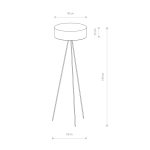 Lampa podłogowa CADILAC III BLACK BL 7988 Nowodvorski - zdjęcie dodatkowe 1