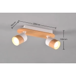 Spot ARUNI – 801100231 excl. 2x GU10 · max. 10W TRIO