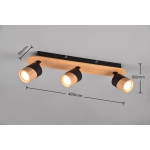 Spot ARUNI – 801100332 excl. 3x GU10 · max. 10W TRIO