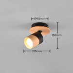 Spot ARUNI – 801170132 excl. 1x GU10 · max. 10W TRIO
