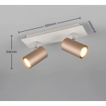 MARLEY – 802400265 excl. 2x GU10 · max. 35W TRIO