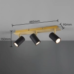 MARLEY – 802400380 excl. 3x GU10 · max. 35W TRIO