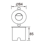 Lampa zewnętrzna Mantra Aspen 7027MA - zdjęcie dodatkowe 1