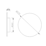 Lampa sufitowa/ścienna Mantra Bora Bora C0124MA - zdjęcie dodatkowe 1
