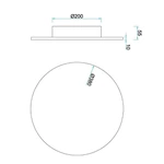 URANOS P0413 LAMPA WISZACA MaxLight - zdjęcie dodatkowe 1