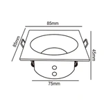 Lampa wpuszczana Mantra Comfort IP 6813MA - zdjęcie dodatkowe 2