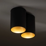 Plafon EYE TONE II BLACK/GOLD 8087 Nowodvorski - zdjęcie dodatkowe 2