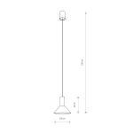 Lampa wisząca HERMANOS A 8105 Nowodvorski - zdjęcie dodatkowe 1