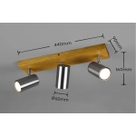 MARLEY – 812400307 excl. 3x GU10 · max. 35W TRIO