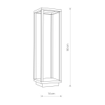 Lampa stojąca SYMMETRY LED I IP54 8180 Nowodvorski - zdjęcie dodatkowe 3