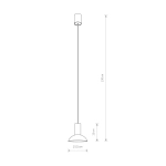 Lampa wisząca HERMANOS C black-solid brass 8194 Nowodvorski - zdjęcie dodatkowe 2
