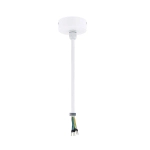 Puszka zasilająca z przewodem do złącz zasilających do wersji wiszącej (szyna 3-fazowa) CTLS POWER SUPPLY KIT WHITE Comm