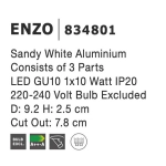 Oprawa podtynkowa AYAMONTE LE61391 Luces Exclusivas - zdjęcie dodatkowe 2