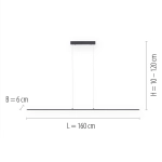 Lampa wisząca Pure-lite Antracyt 8377-13 Paul Neuhaus - zdjęcie dodatkowe 1