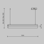Lampa wisząca Petra MOD250PL-L36BS3K Maytoni - zdjęcie dodatkowe 4