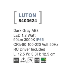Kinkiet ALAVA LE71432 Luces Exclusivas - zdjęcie dodatkowe 3