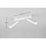 AMBALA – 849210231 incl. 2x SMD, 5,5W · 2x 500lm, 2300+3000+4000K TRIO