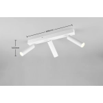 AMBALA – 849210331 incl. 3x SMD, 5,5W · 3x 500lm, 2300+3000+4000K TRIO