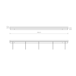 Puszka CAMELEON CANOPY B 1500 8560 12 opraw Nowodvorski - zdjęcie dodatkowe 1