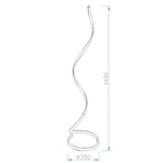 Lampa podłogowa ściemnialna Mantra Nur Silver 4983MA - zdjęcie dodatkowe 2