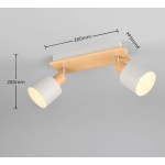 SHANTI – 862700276 excl. 2x E14 · max. 10W TRIO
