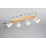 SHANTI – 862700476 excl. 4x E14 · max. 10W TRIO