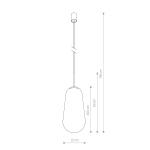 Lampa wisząca PEAR L 8671 Nowodvorski - zdjęcie dodatkowe 3