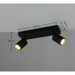 SOKA – 867700232 excl. 2x GU10 · max. 10W TRIO