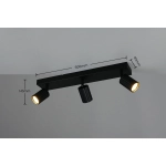 SOKA – 867700332 excl. 3x GU10 · max. 10W TRIO