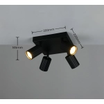 SOKA – 867730432 excl. 4x GU10 · max. 10W TRIO