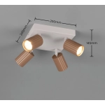SOKA – 867730465 excl. 4x GU10 · max. 10W TRIO