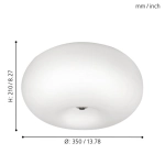 Plafon OPTICA 86812 35cm EGLO