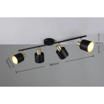 EVA – 868800480 excl. 4x E14 · max. 10W TRIO