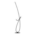 CARDONCITO Lampa podłogowa LED czarna 2400lm 2700/4000/6500K 902349 EGLO