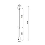 SHINEMAKER H0119 LAMPA WPUSZCZANA BIAŁA ŚCIEMNIALNA MaxLight - zdjęcie dodatkowe 3
