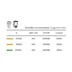 Lampa wisząca Mantra Split 8877MA - zdjęcie dodatkowe 3