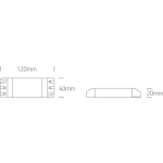 Sterownik LED o stałym prądzie, nieściemnialny, do punktów LED / opraw LED 700mA, 4-8W 89008A ONE LIGHT