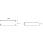 Ściemnialny sterownik LED stałoprądowy do punktów LED / opraw LED 500mA, 7,5-15W 89015CT ONE LIGHT