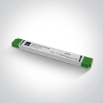 Sterownik napięcia stałego 30 W 24 V DC o smukłej konstrukcji, idealny do montażu wewnątrz profilu, stopień ochrony IP20