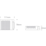 Sterownik napięcia stałego 60 W 24 V DC, klasa szczelności IP20 89060VN ONE LIGHT