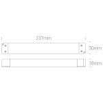 Sterownik napięcia stałego TRIAC z możliwością ściemniania, 20-100 W, 24 V DC, IP20 89100VLT ONE LIGHT